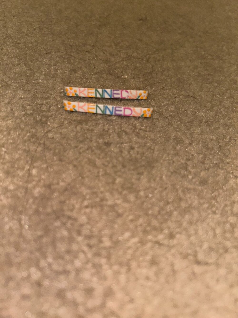 "Kennedy" Barrettes